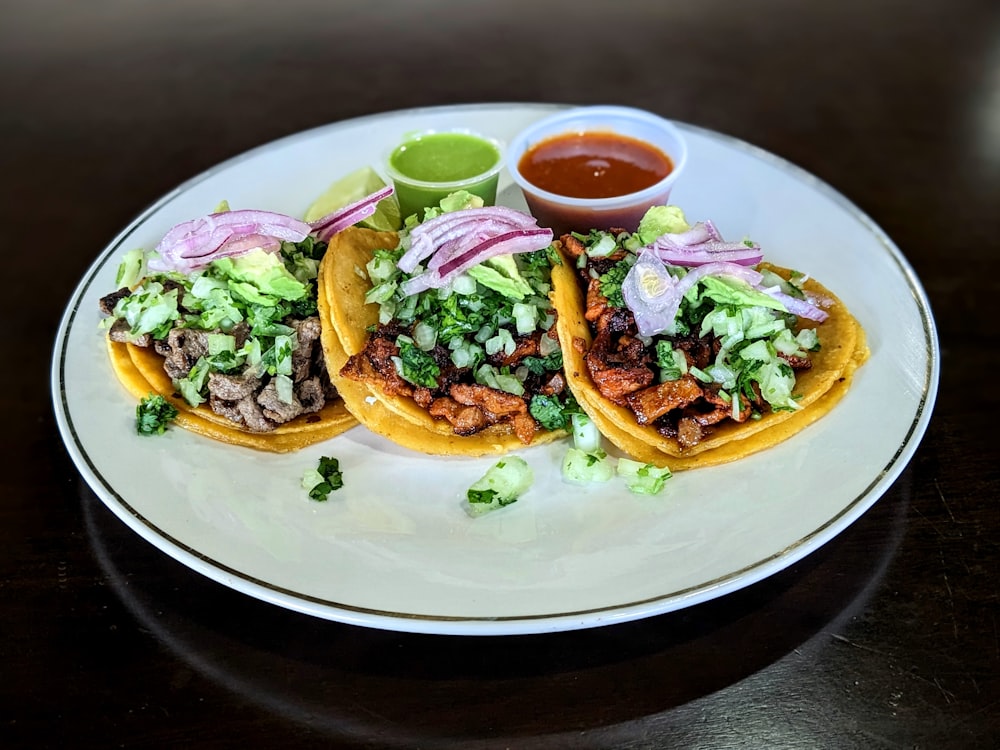 Tacos servidos