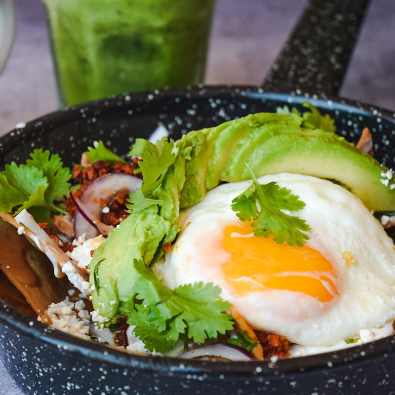 Chilaquiles servidos
